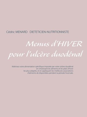 cover image of Menus d'hiver pour l'ulcère duodénal